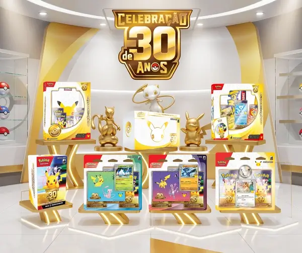 celebracao 30 anos pokemon distribuidora super tcg