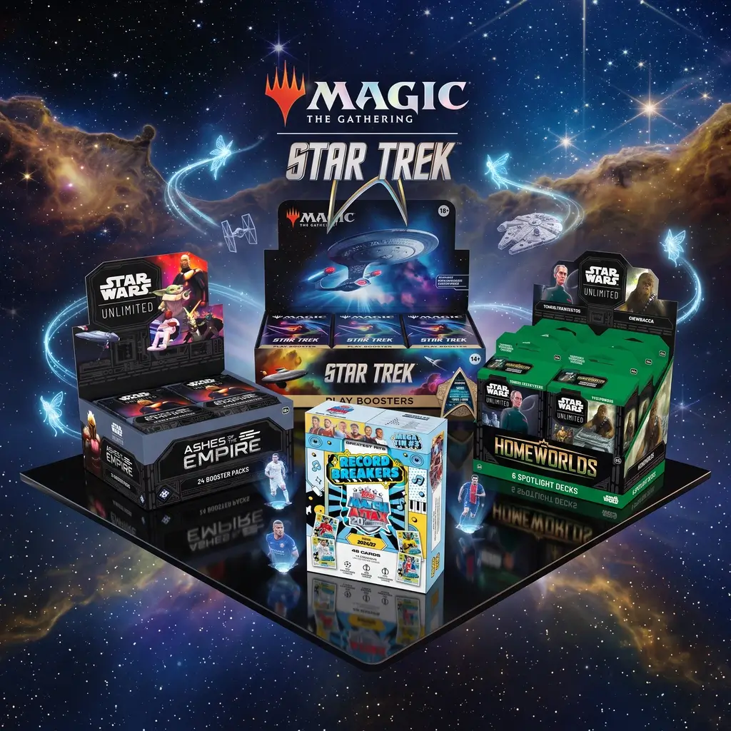 produtos diversos magic star ward topps super tcg