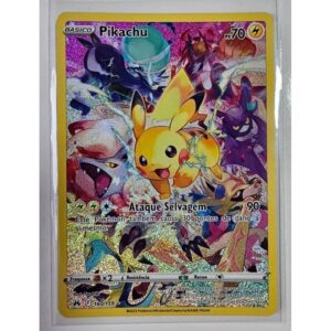 Carta Pikachu 160 159 Realeza Absoluta PT BR NM