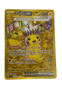 Carta Pikachu ex 247 191