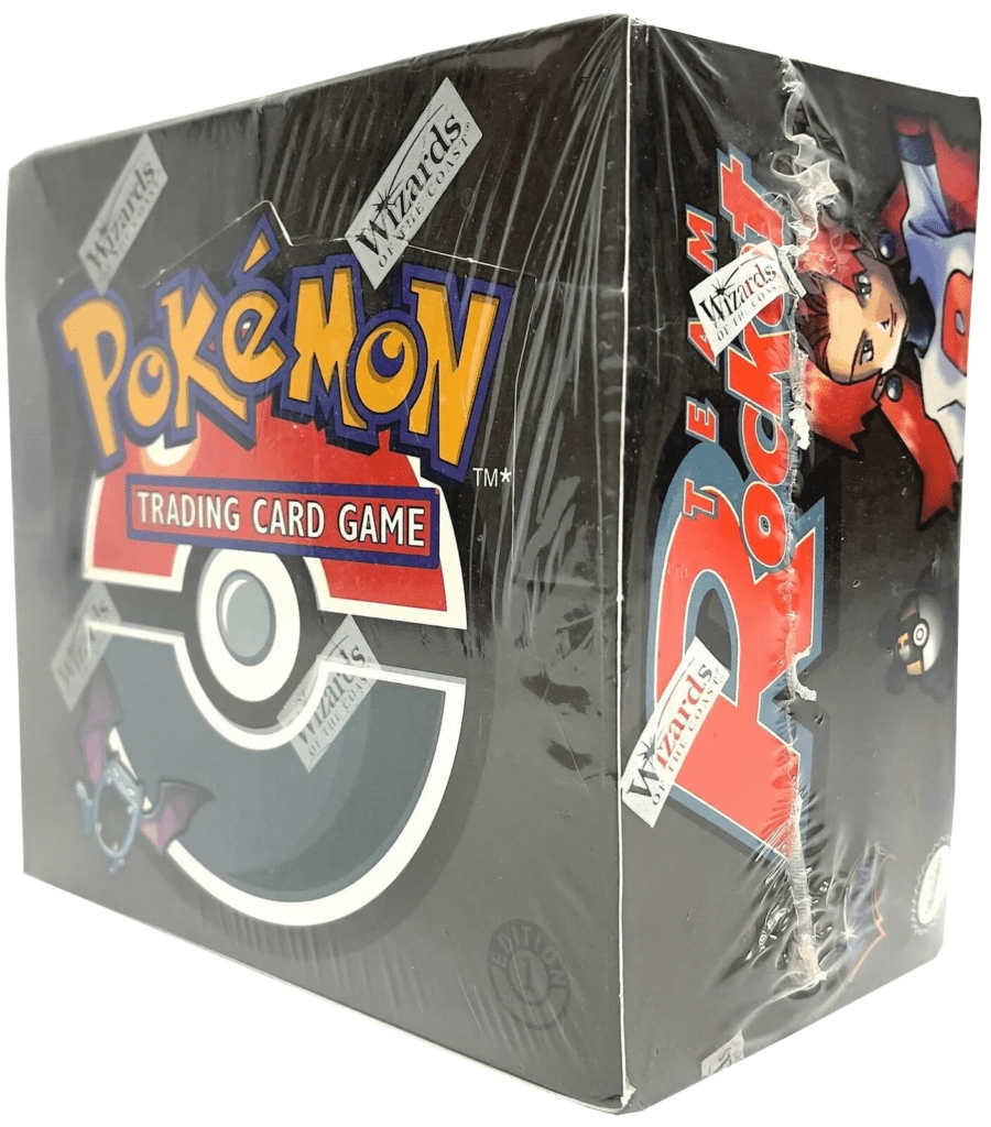 Melhores boosters Team Rocket 1st Edition Booster Box Melhores boosters Team Rocket 1st Edition Booster Box