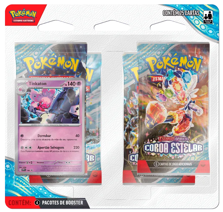 blister quadruplo coroa estelar escarlate e violeta pokemon tcg
