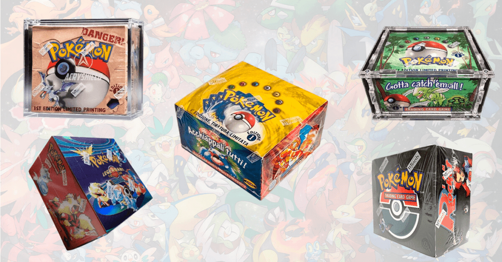 boosters mais raros de pokémon tcg