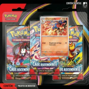 blister triplo caos ascendente megaevolucao pokemon tcg pt br