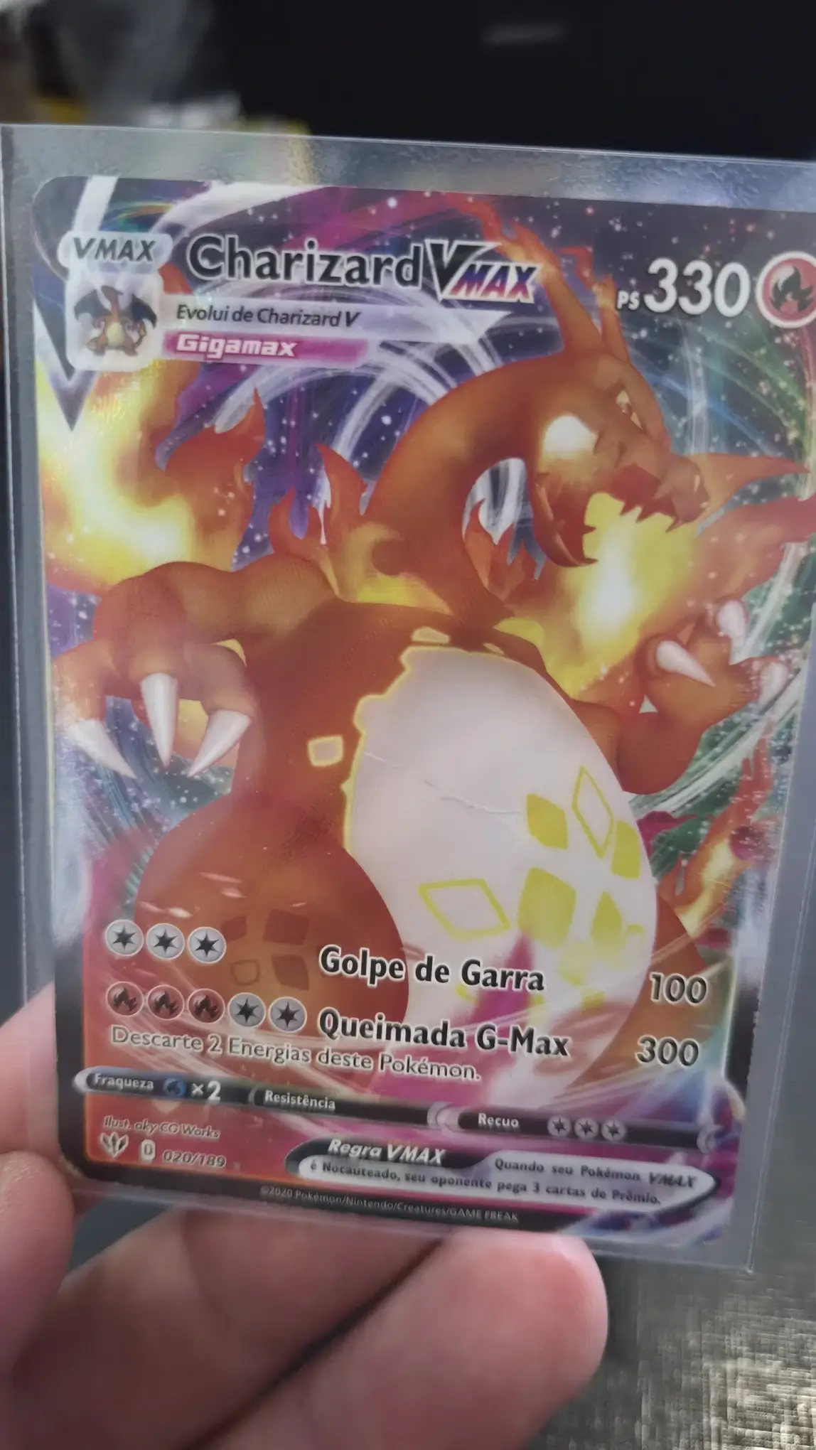 charizard 020 189 vmax portugues