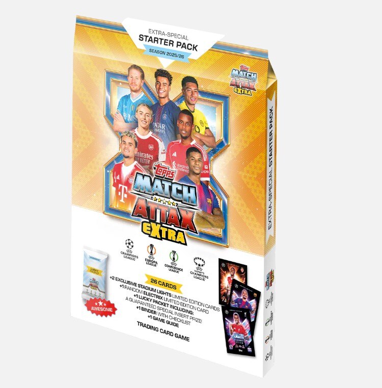 Topps: Match Attax Extra - UEFA - UCC - 2026 - Starter Pack