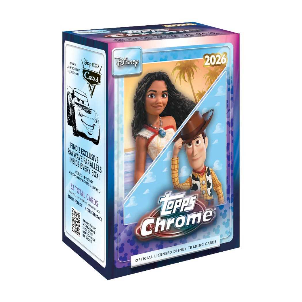 Topps: ENTERTAINMENT - DISNEY - 2026 Topps Chrome Disney - Value Box